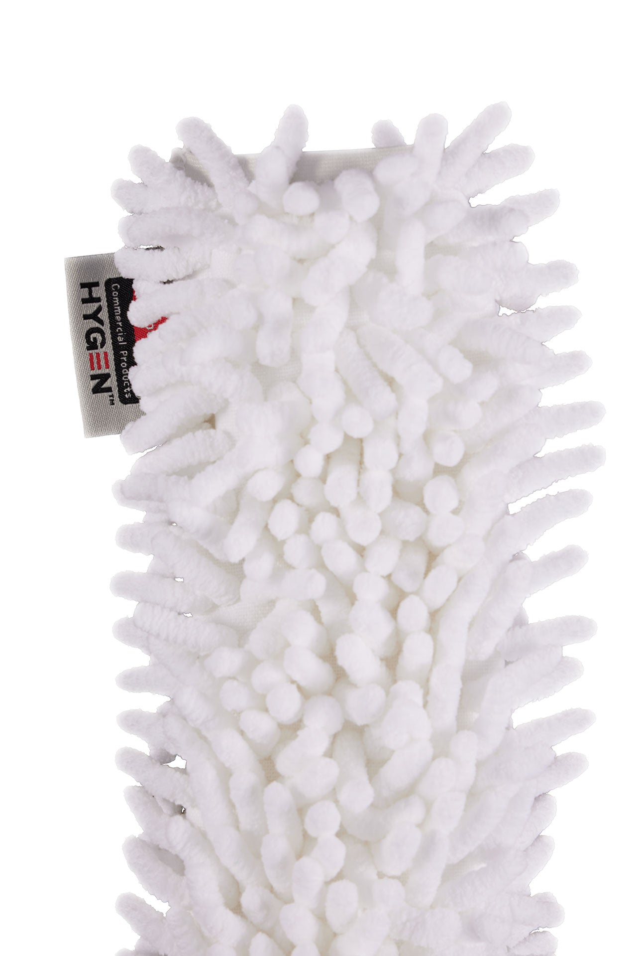 HYGEN™ Ersatz‑Mikrofaserbezug für flexiblen Staubwedel, Nass‑ und Trockenreinigung, weiß