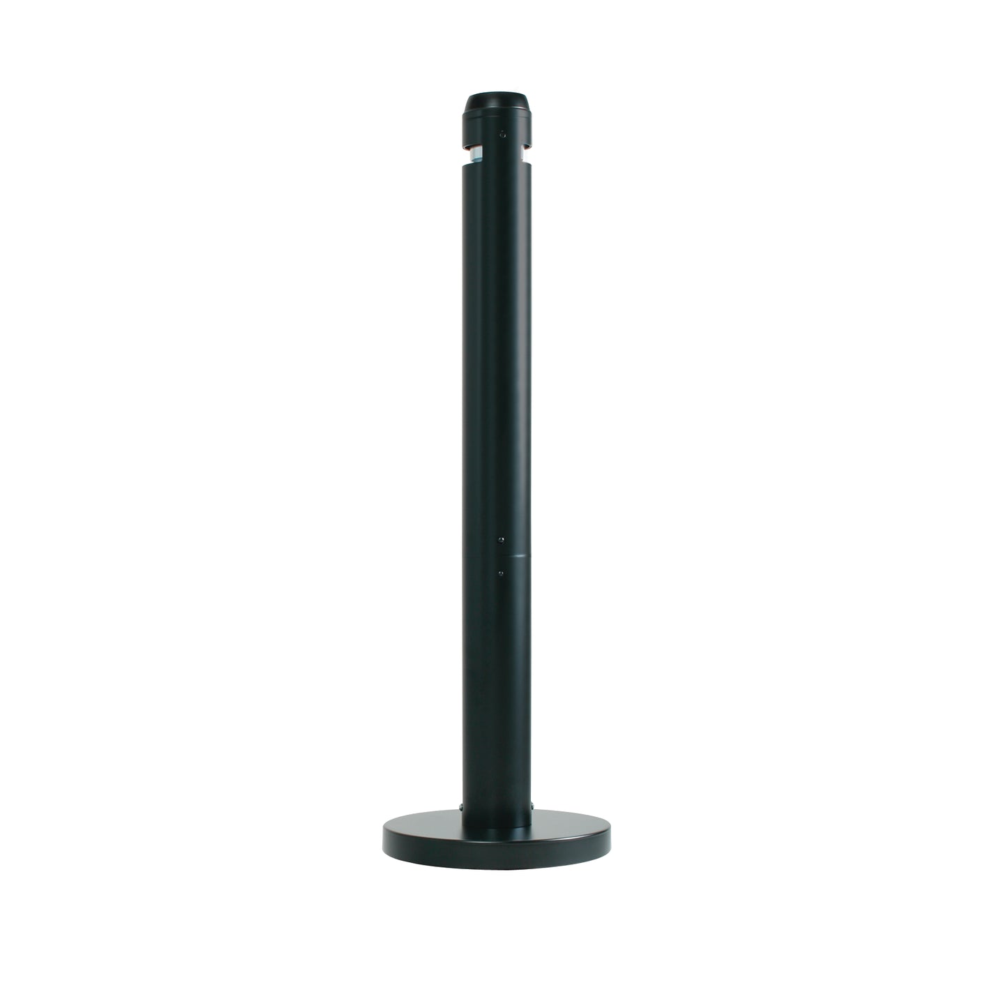 Smokers’ Pole Aschersäule, 1.000 Zigarettenstummel, Schwarz