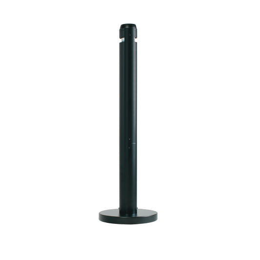 Smokers’ Pole Aschersäule, 1.000 Zigarettenstummel, Schwarz
