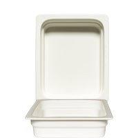 Weiße Takeaway-Box aus Pappe