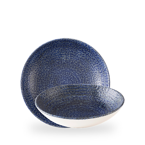 Blaue Keramikschale, B2B Gastronomie