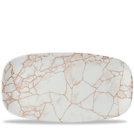Servierplatte mit Marmor-Design