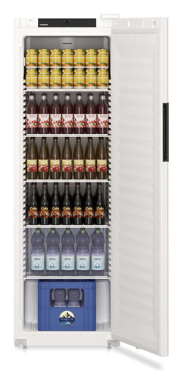 Getränkekühlschrank mit Flaschenfüllung