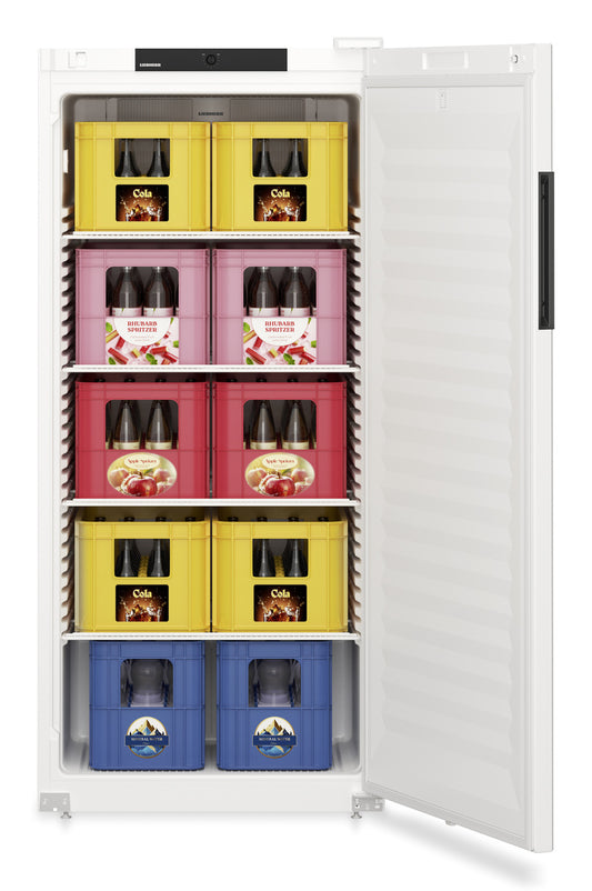 Getränkekühlschrank mit Flaschenlager