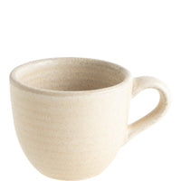 Beige Keramikbecher für Gastronomie