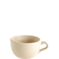 Beige Kaffeetasse leer