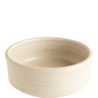 Beige Keramikschale