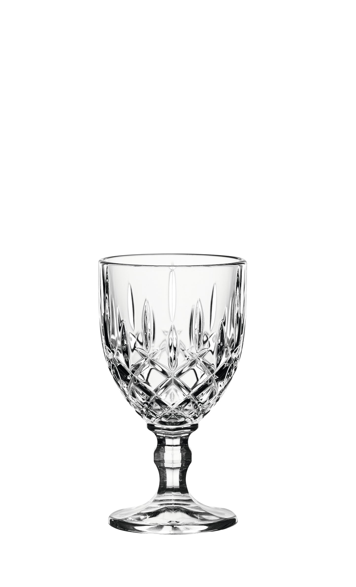 Kristallglas Weinglas leer transparent