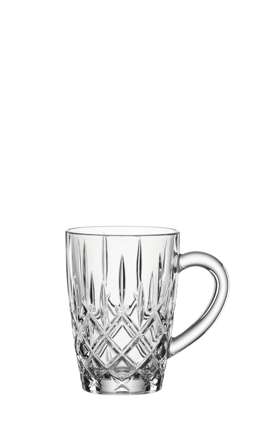 Kristallglas Tasse mit Henkel