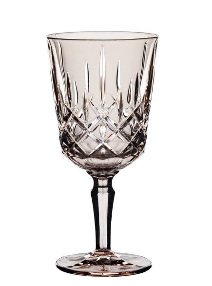 Cocktail/Weinglas Taupe Set/2 'Noblesse'