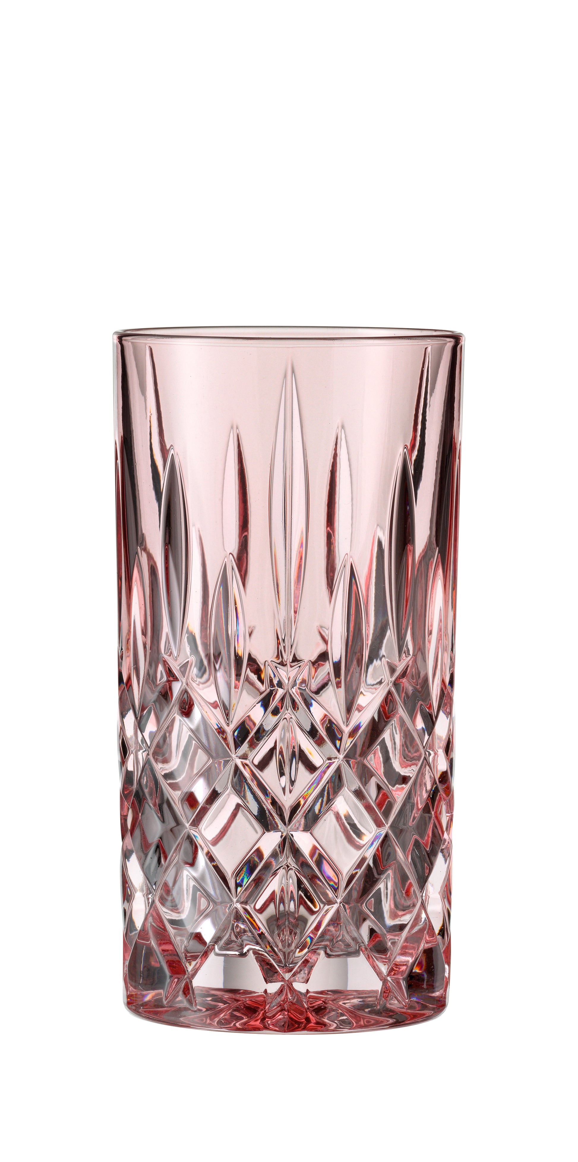 Kristallglas rosa, Muster, leer