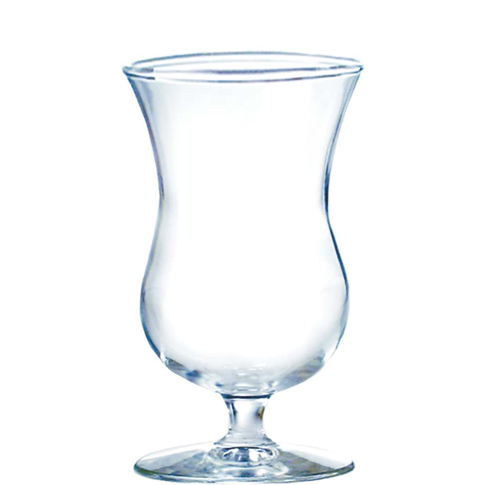 Kelchförmiges Glas, leer