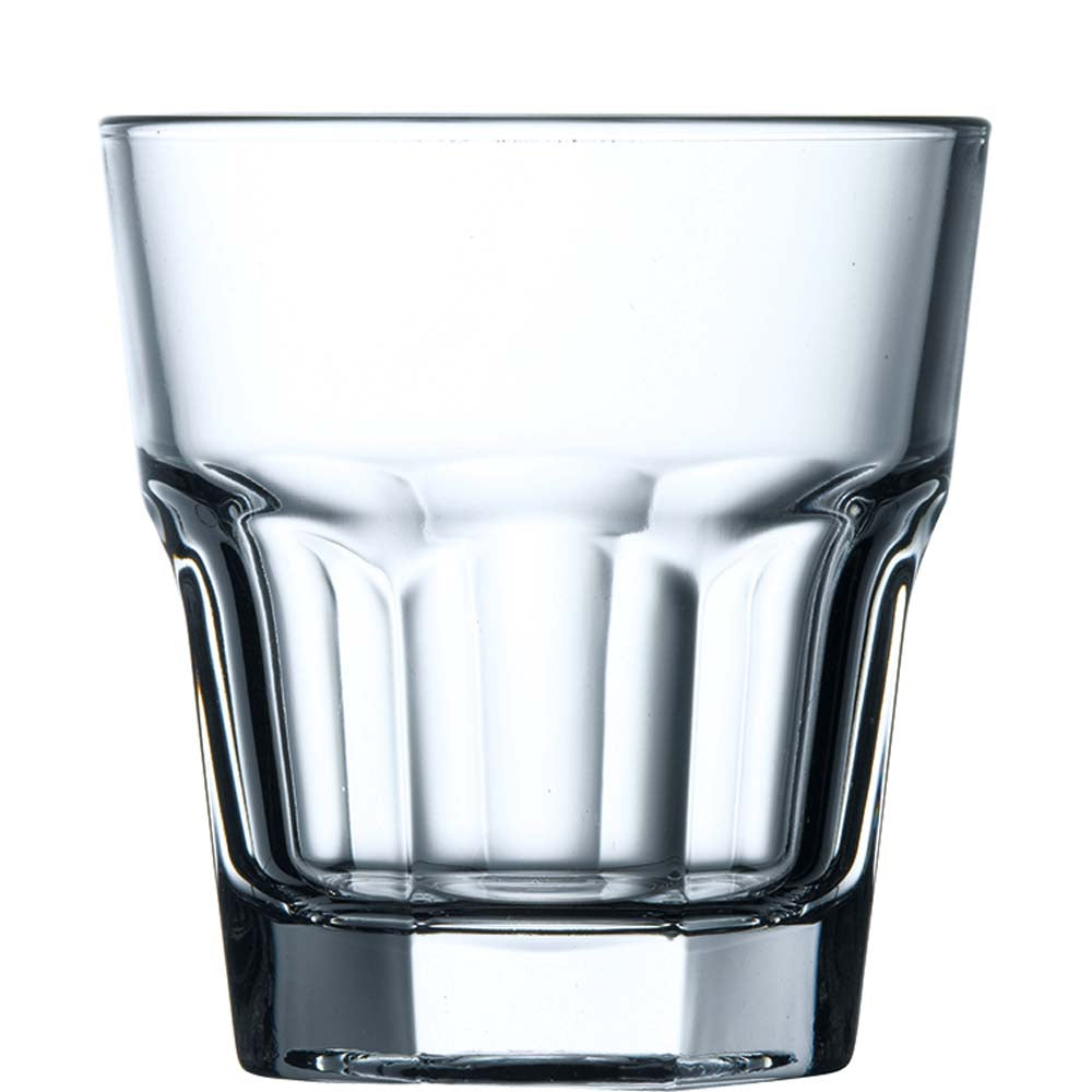 Glas, leeres Trinkgefäß, Nahaufnahme