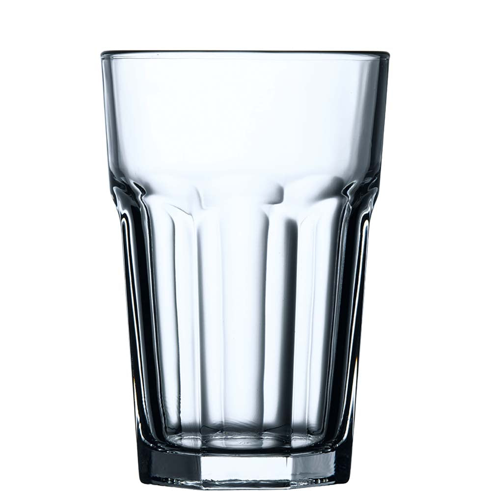 Leeres Glas in Nahaufnahme