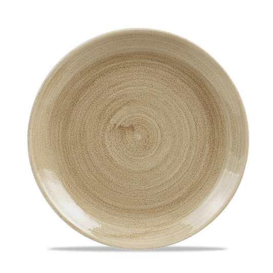 Leere beige Keramikschale, B2B Gastronomie