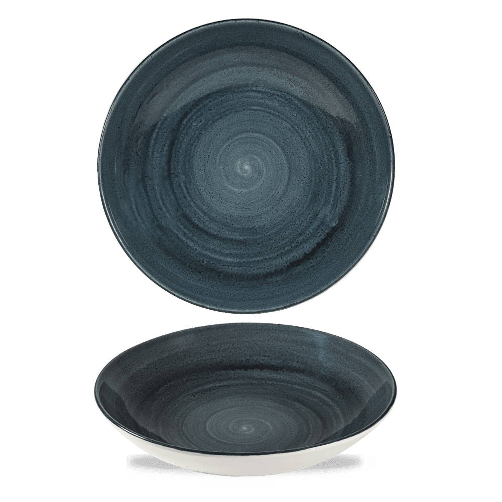 Blaue Keramikschalen, B2B Gastronomie