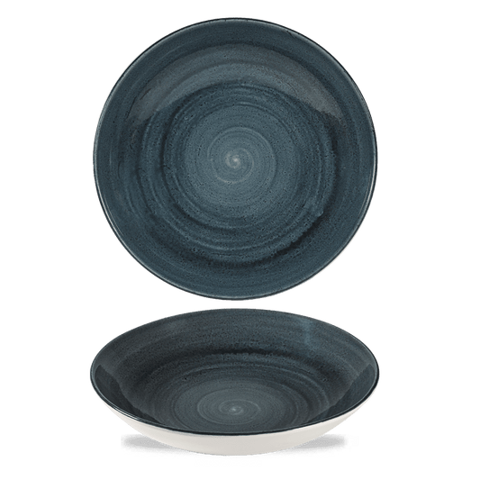 Blaue Keramikschalen, B2B Gastronomie