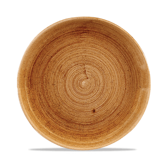Leeres Holz-Geschirr für Gastronomie