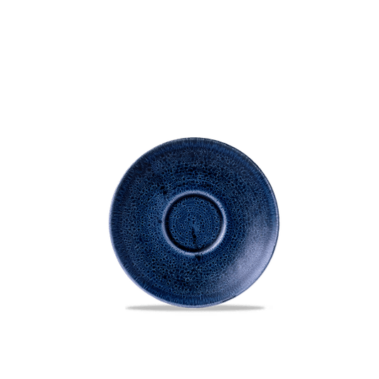 Blaue Keramikschale, Nahaufnahme, B2B Gastronomie