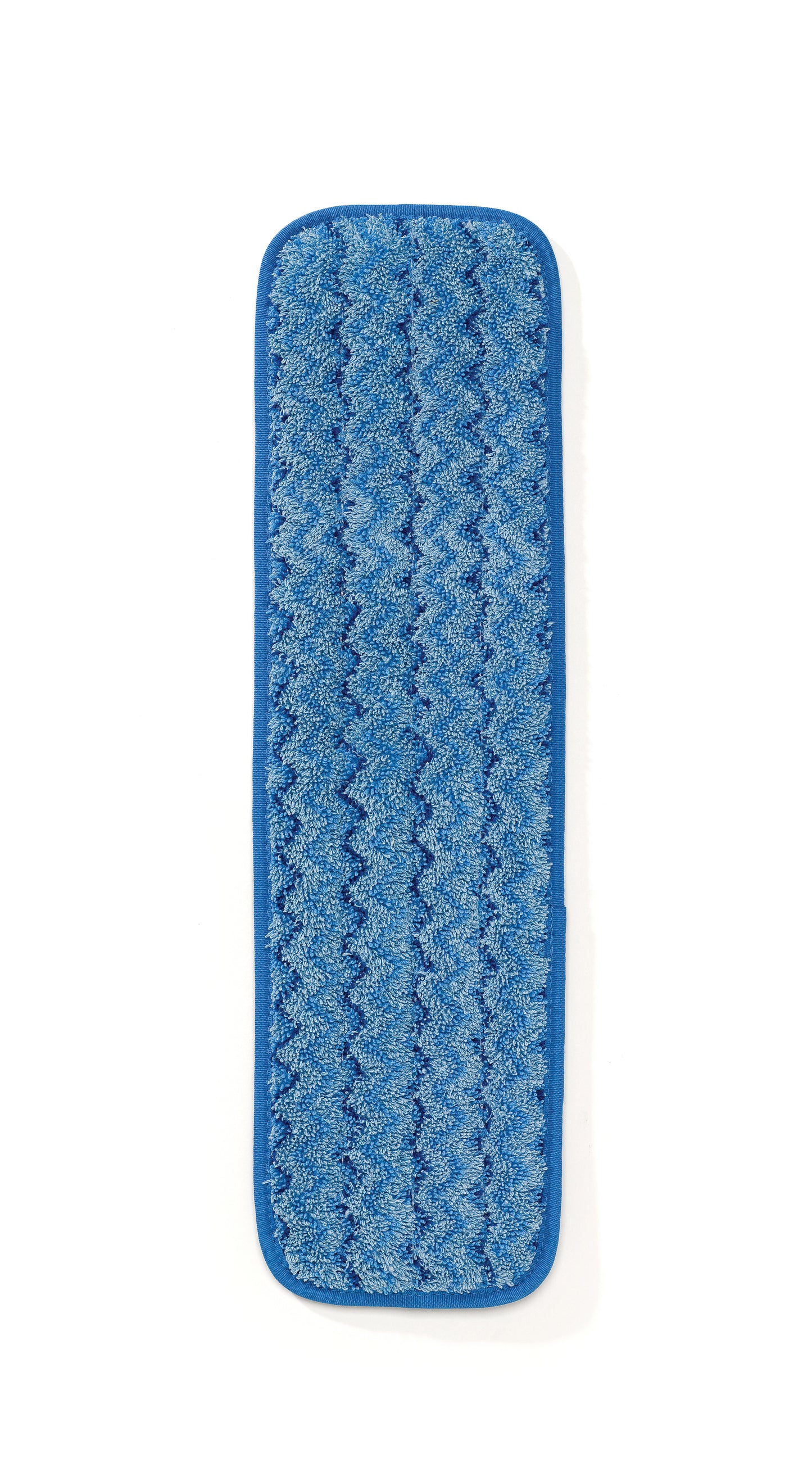 HYGEN™ Mikrofaser-Nassmopp 40 cm, Klett-Befestigung, Blau