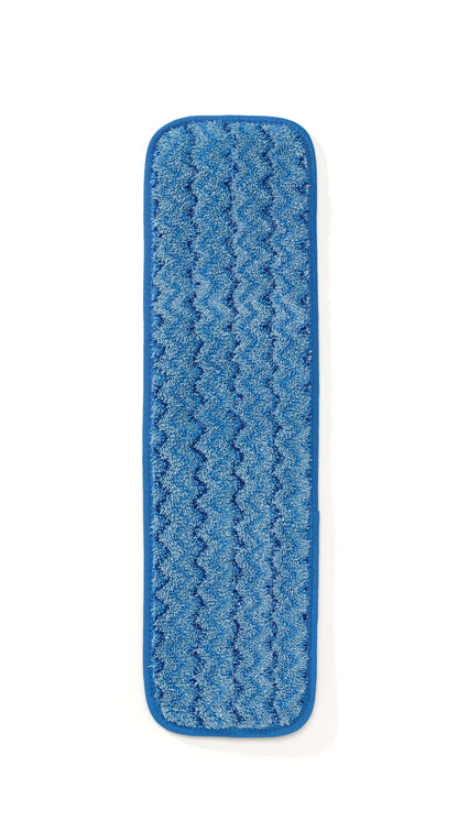 HYGEN™ Mikrofaser-Nassmopp 40 cm, Klett-Befestigung, Blau