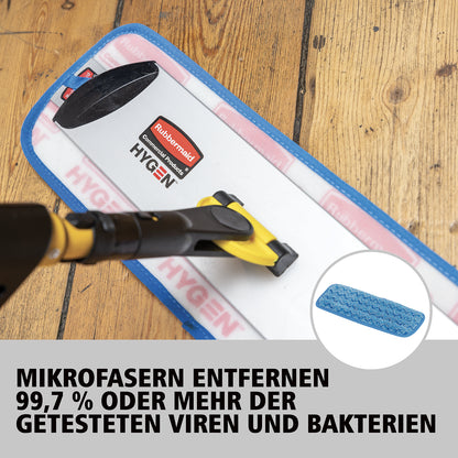 HYGEN™ PULSE™ Flachmopp-Set, 0,6 l Tank, Gelb