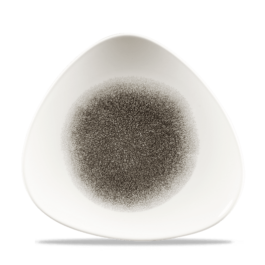 Kaffeebohnen auf weißem Teller