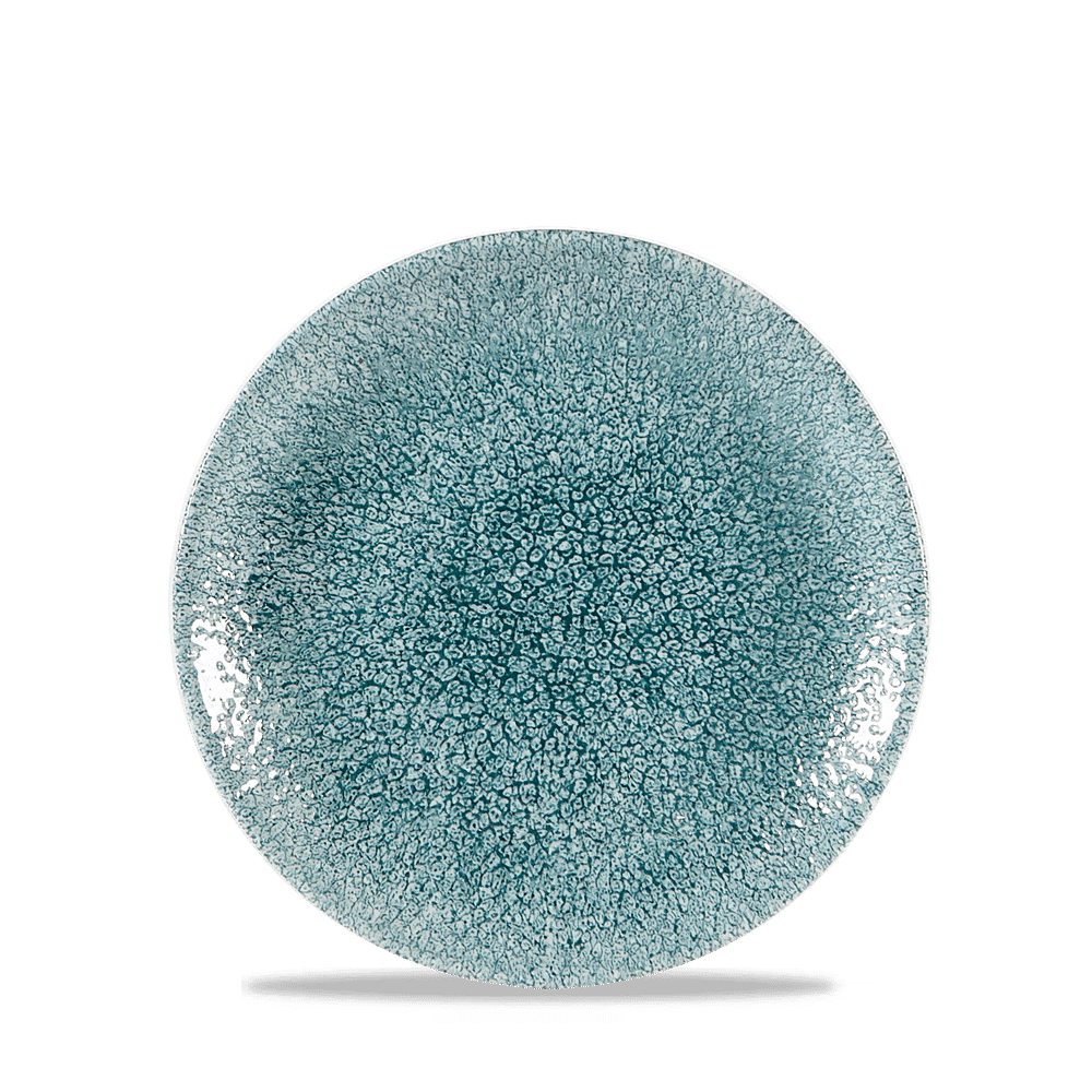 Blaue dekorative Keramikschale