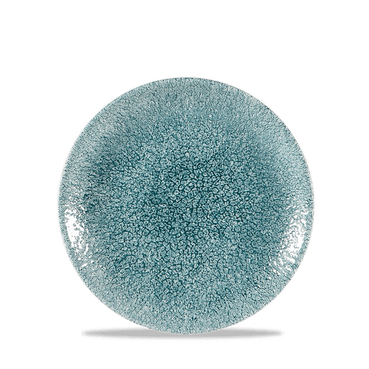 Blaue dekorative Keramikschale