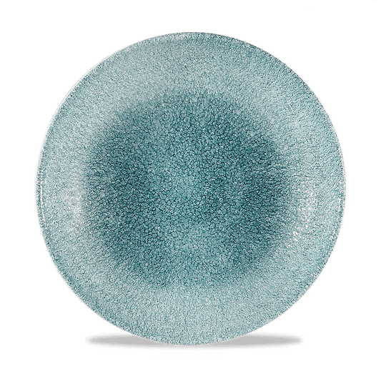 Blaue dekorative Keramikschale