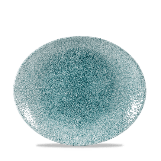 Blaue Keramikplatte, B2B Gastronomie