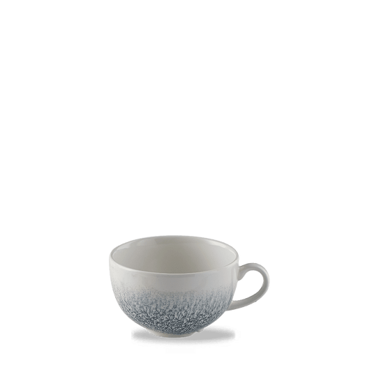Weiße Kaffeetasse mit Muster