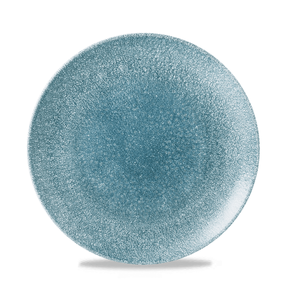Leere blaue Porzellan-Schale, B2B Gastronomie