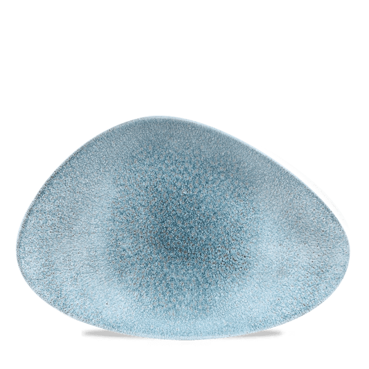 Blaue, strukturierte, moderne Schale