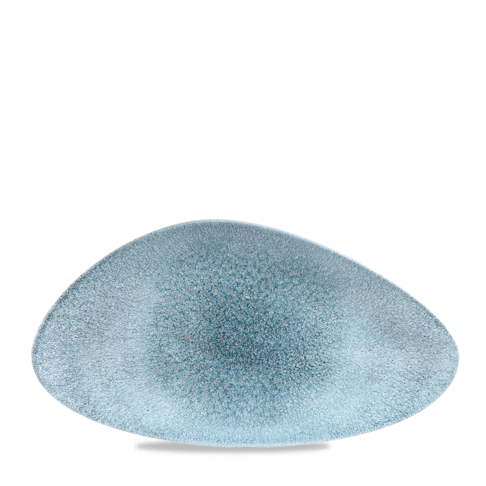 Blaue, moderne, dekorative Schale