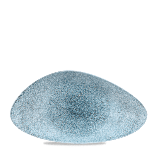 Blaue, moderne, dekorative Schale