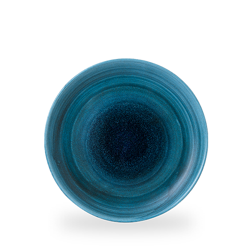 Leere blaue Teller, B2B Gastronomie