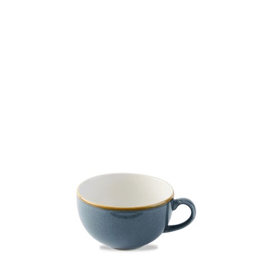 Blaue Kaffeetasse, Nahaufnahme, B2B-Gastronomie