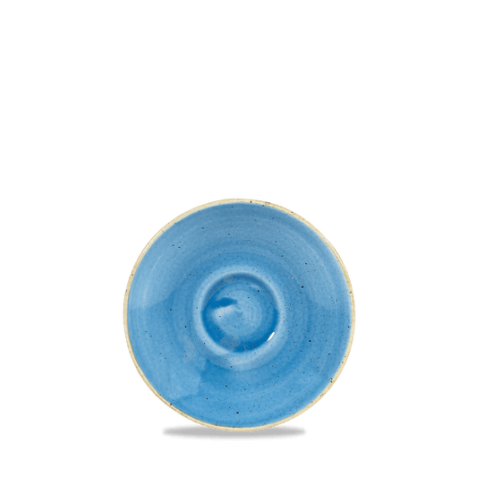 Leere blaue Keramikschale, B2B Gastronomie