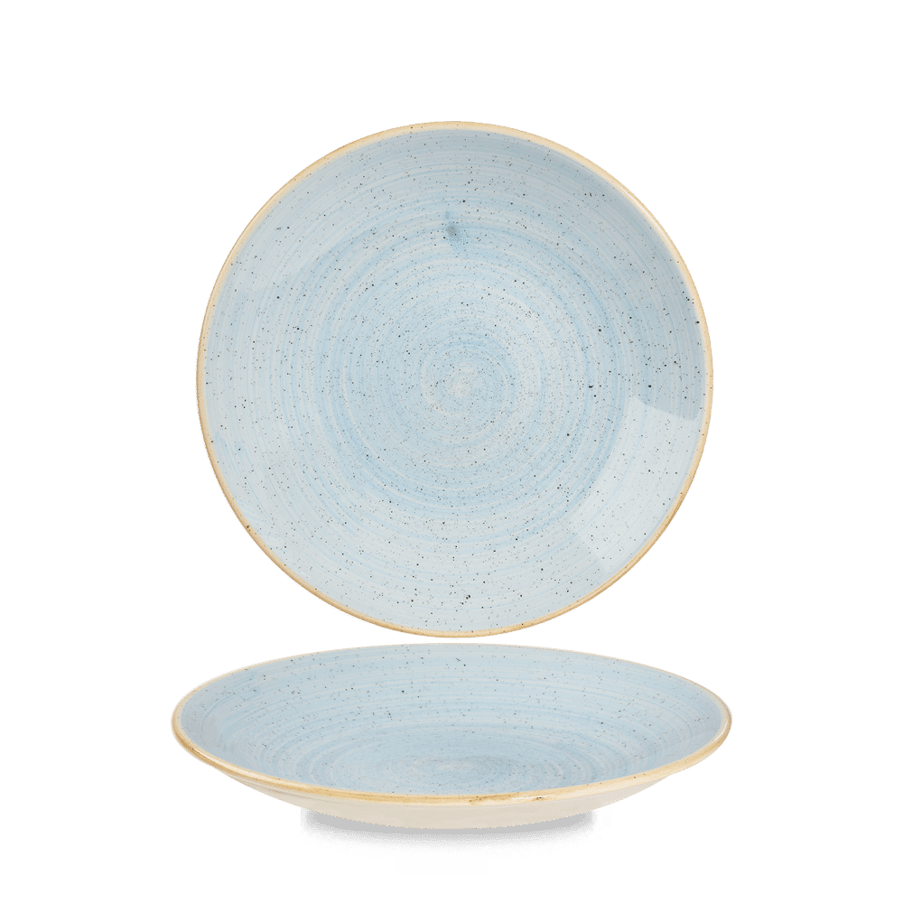 Blaue Keramik-Teller, B2B Gastronomie