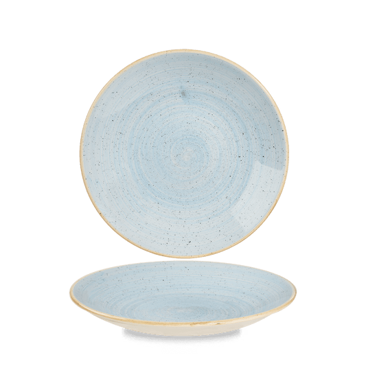 Blaue Keramik-Teller, B2B Gastronomie