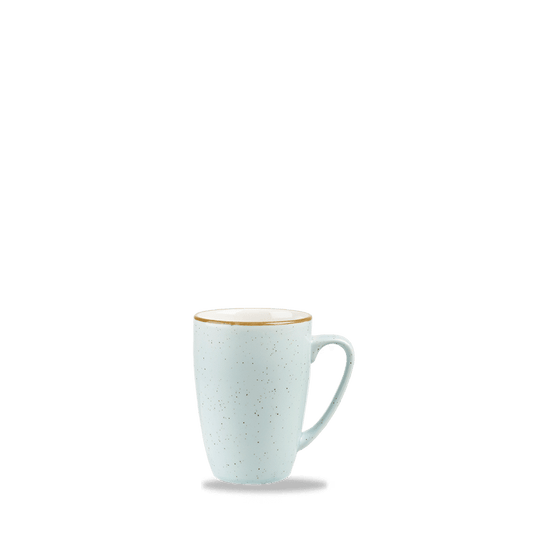 Weiße Kaffeetasse auf Tisch