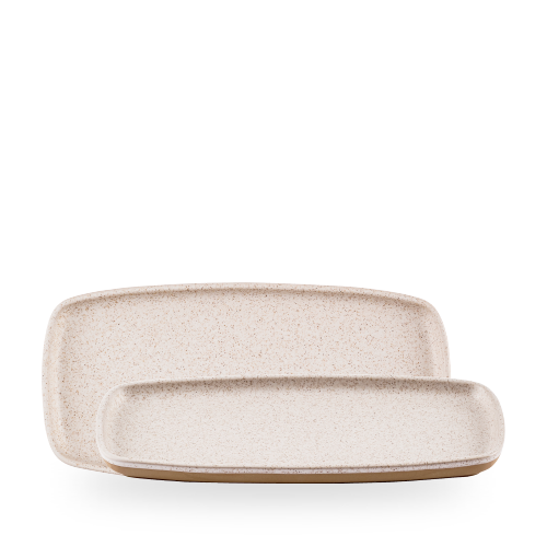 Leere Keramikplatten für Gastronomie