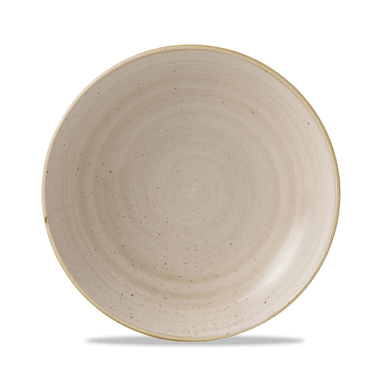 Leere beige Tellerplatte, B2B Gastronomie