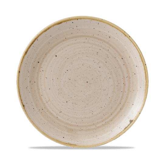Leere, beige, Keramikschale, B2B-Gastronomie