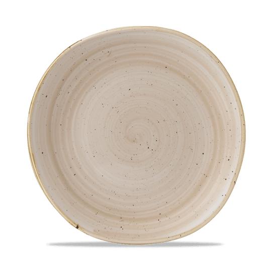 Leere, beige, Keramikschale, B2B-Gastronomie