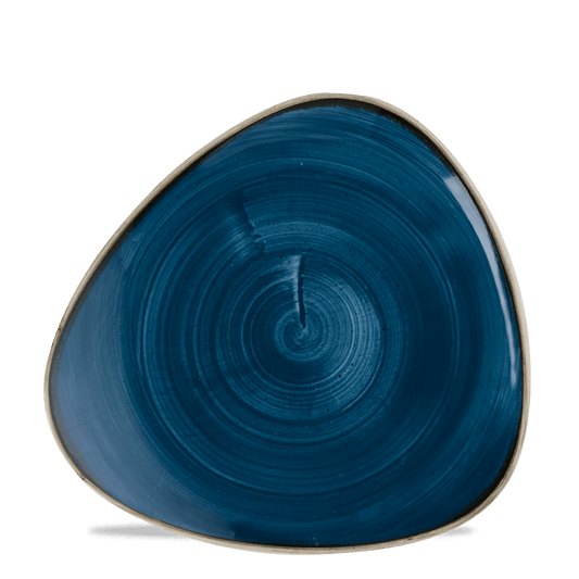 Blaue Keramikschale, Nahaufnahme