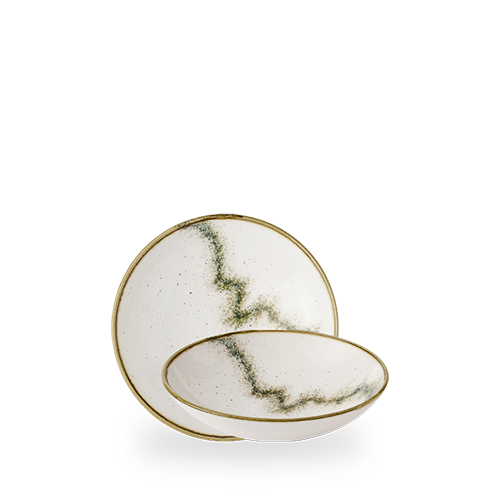 Porzellanservice mit Goldrand