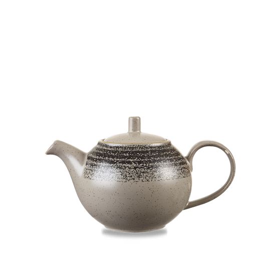 Keramik-Teekanne mit Deckel.