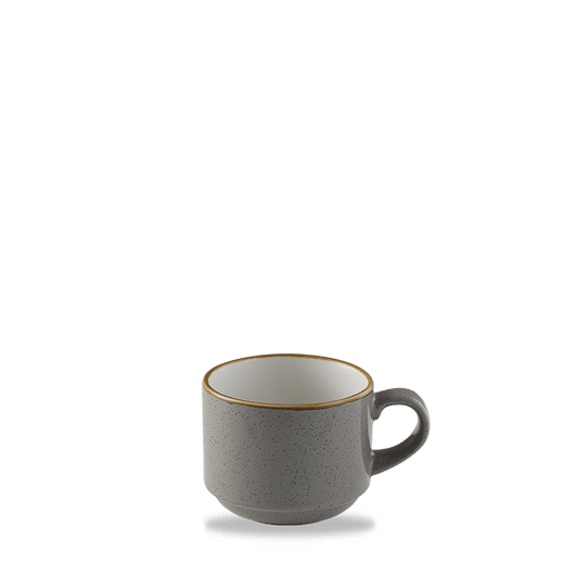 Kaffeetasse auf weißem Hintergrund